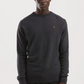 Elegant Grey Wool-Blend Roundneck Sweatshirt