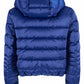 Chic Zippered Short Down Jacket with Hood