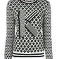 Iconic Monochrome Roundneck Cotton Sweater