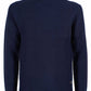 Chic Dark Blue Turtleneck Sweater for Men
