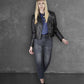 Chic High-Waisted Black Jeans for Women