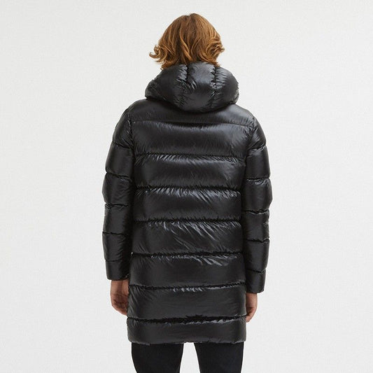 Reversible Hooded Feather Jacket - Dual Toned