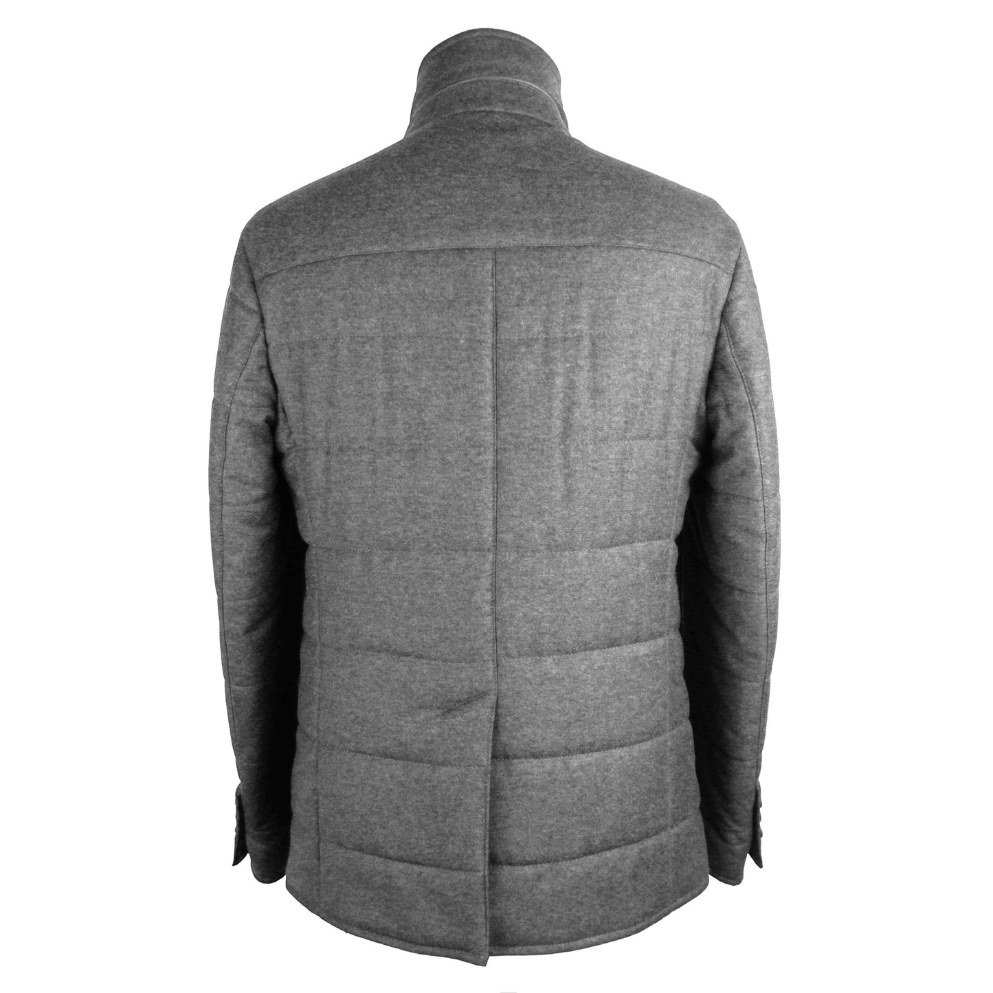 Elegant Wool-Cashmere Men's Coat