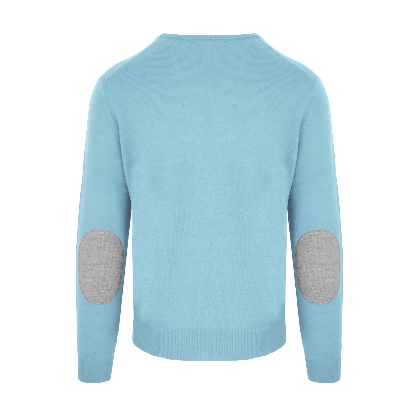 Sky Blue Luxe Cashmere-Wool Blend Sweater