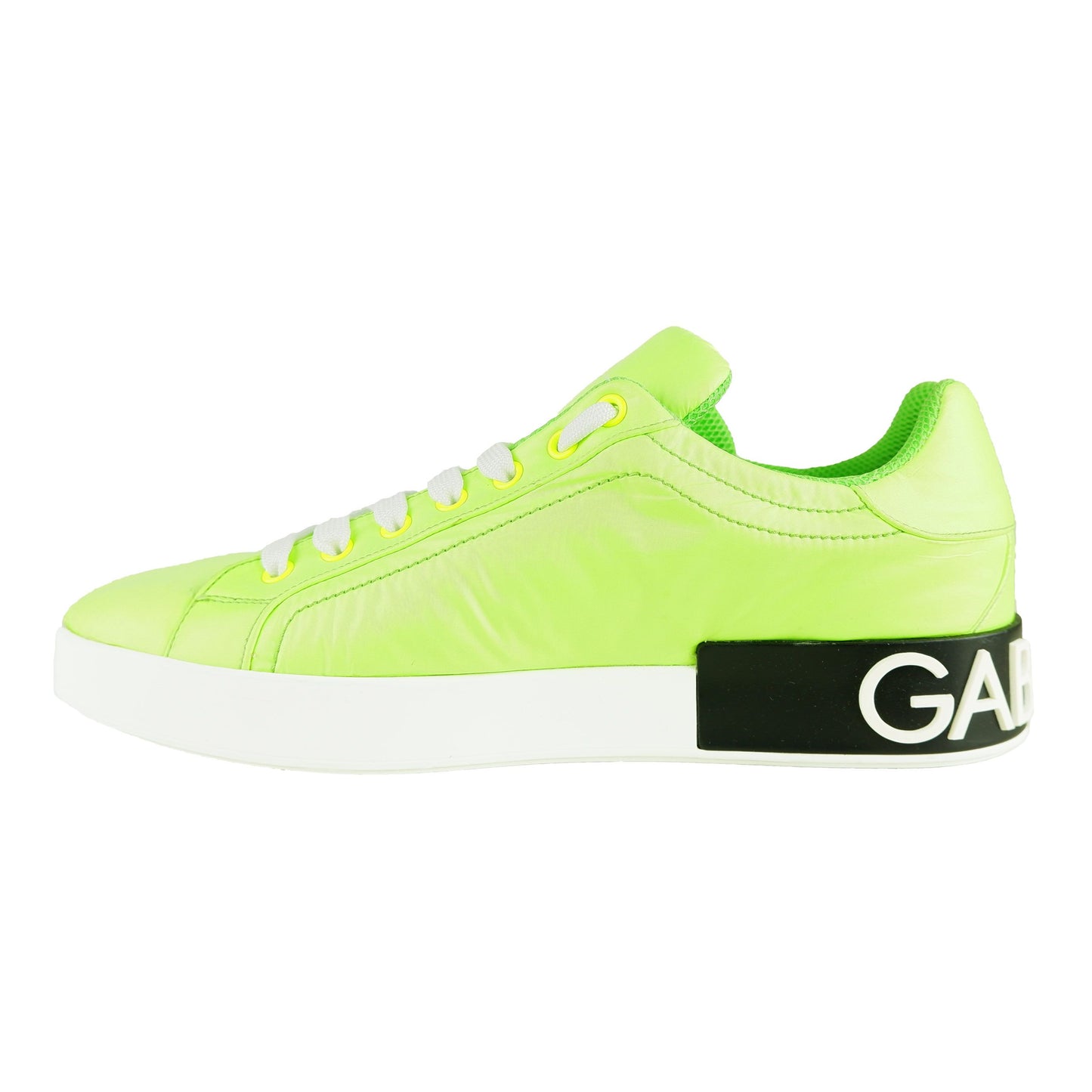 Sleek Fluorescent Nylon Men's Sneakers