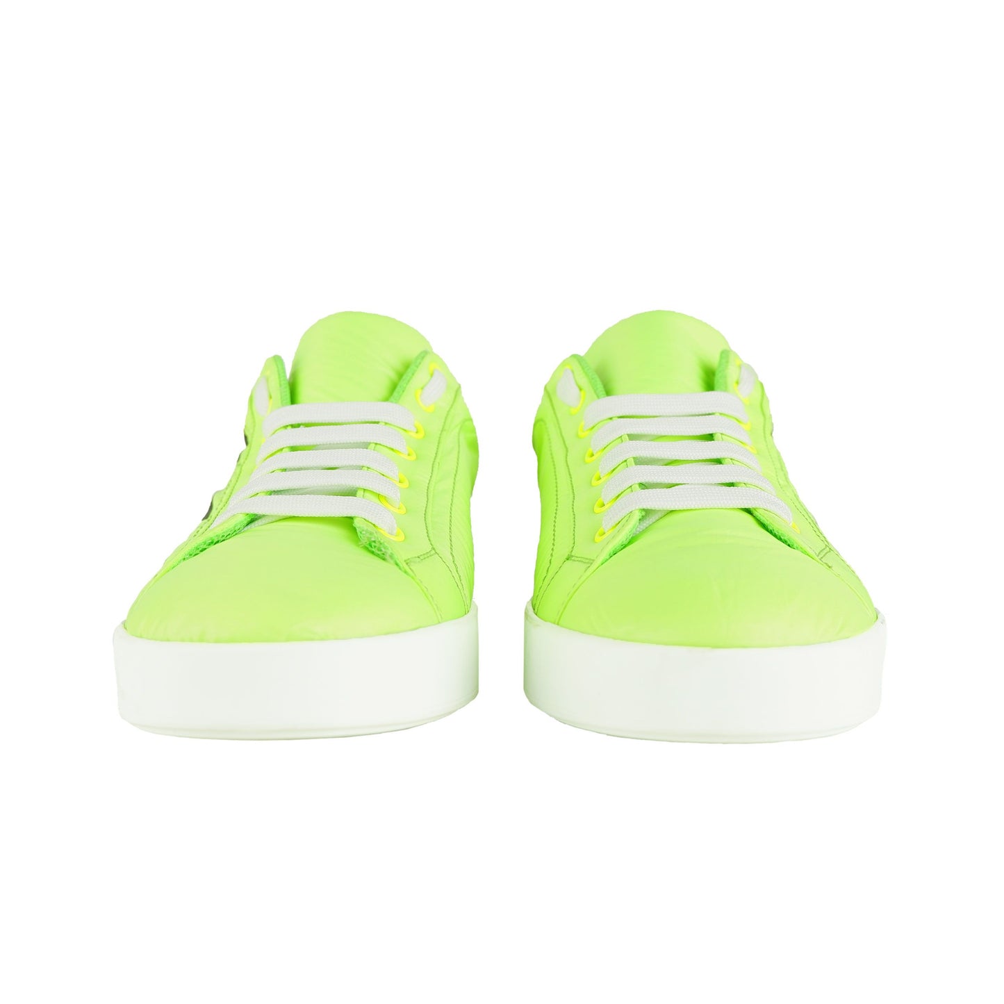 Sleek Fluorescent Nylon Men's Sneakers