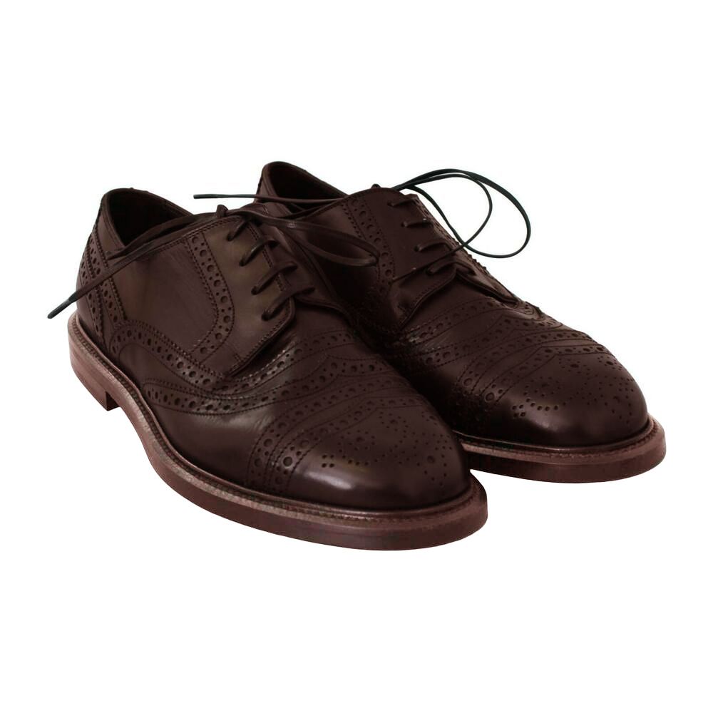 Elegant Calfskin Derby Shoes for Men