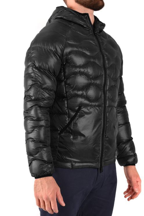 Elegant Men's Hooded Down Jacket