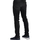 Sleek Black Slim Fit Bard Jeans