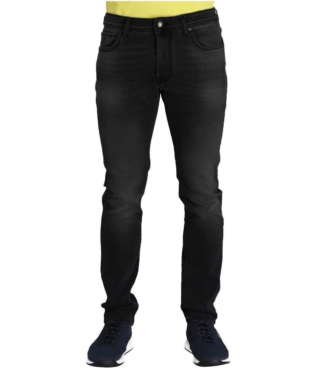 Sleek Black Slim Fit Bard Jeans