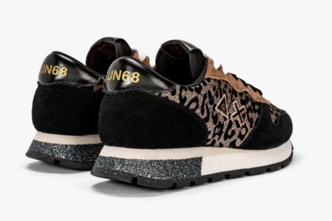 Chic Animalier Sparkle Sneakers for Women