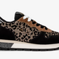 Chic Animalier Sparkle Sneakers for Women