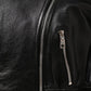 Elegant Calfskin Leather Jacket