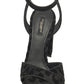 Elegant Leopard Print Ankle-Strap Sandals