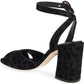 Elegant Leopard Print Ankle-Strap Sandals