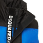 Elegant Blue and Black Men's Puffer Vest