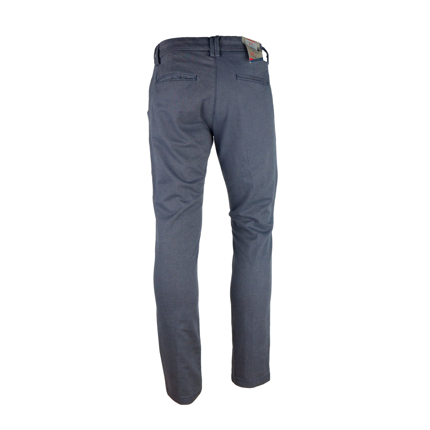 Elegant Gray Cotton Trousers for Men