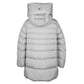 Chic Gray High-Collar Down Jacket for Women