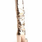 Glamorous Gold Mirror Effect High Heel Boots
