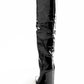 Chic Mirror Effect Heeled Boots