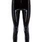 Sleek Tapered Shiny Trousers for Women