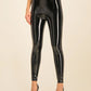 Sleek Tapered Shiny Trousers for Women