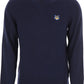 Tiger Logo Cotton Crewneck Sweater - Men's Essential