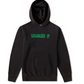 Sleek Black Oversized Hoodie with Iconic Design