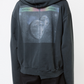 Chic Gray Double-Sided Design Hoodie