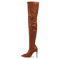 Elegant Pointed Eco-Leather Boots