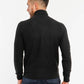 Chic High-Collar Black Sweater