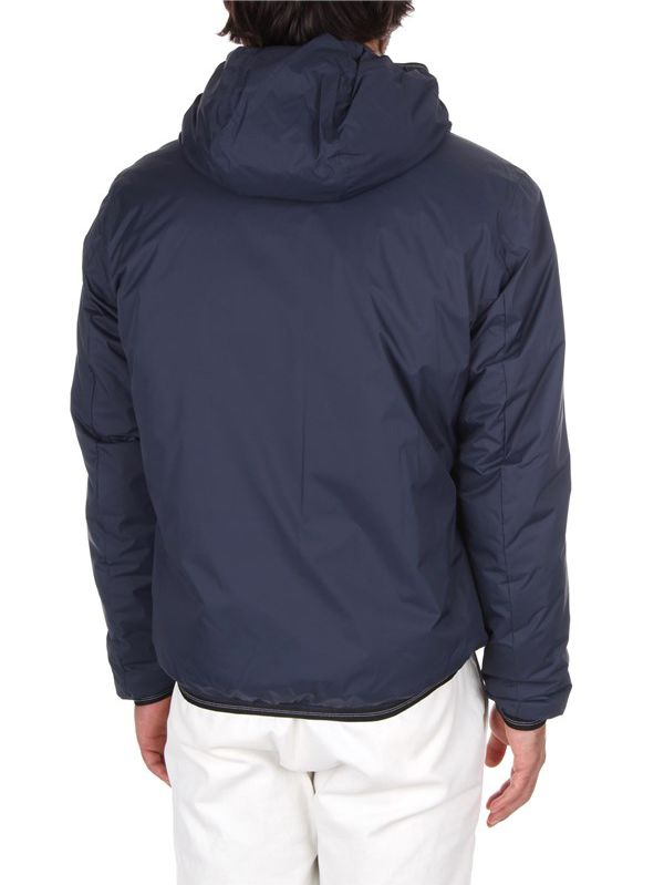 Sleek Nylon Hooded Jacket with Eco-Fur Detail