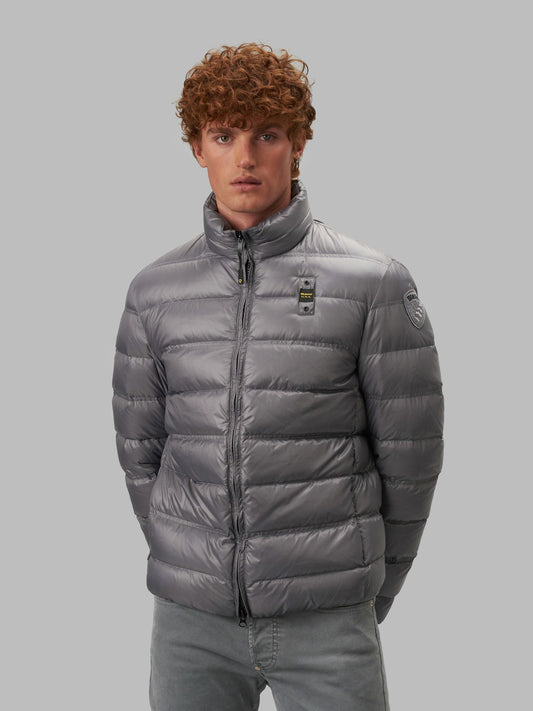 Elite Grey Goose Down Puffer Jacket