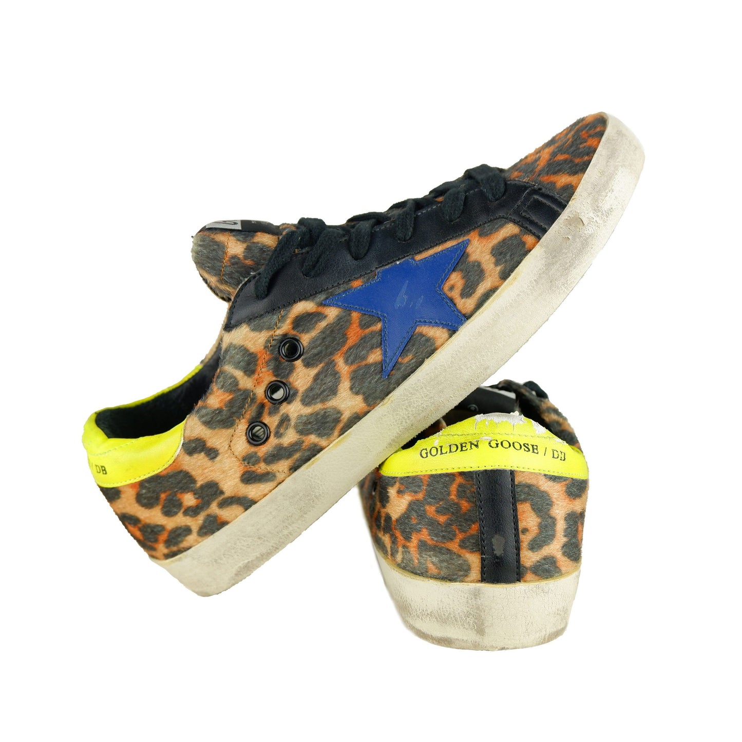 Leopard Print Luxe Leather Sneakers