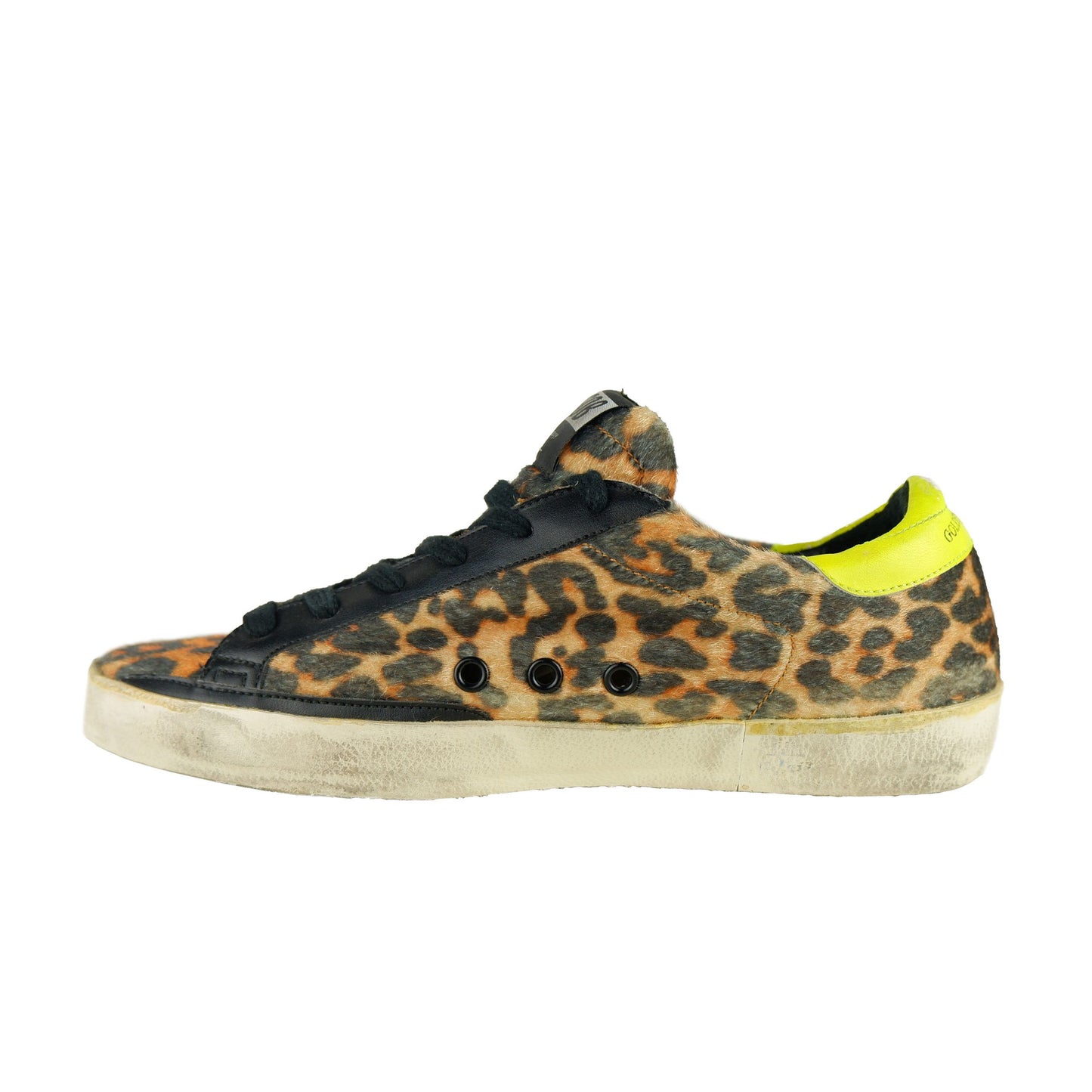 Leopard Print Luxe Leather Sneakers