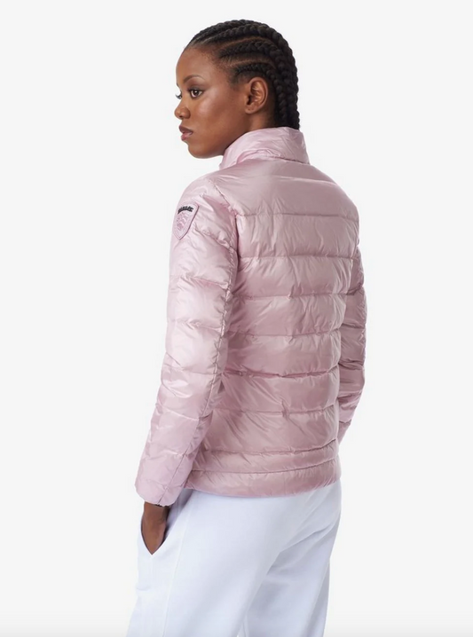 Elegant Pink Goose Down Jacket