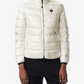 Elegant White Goose Down Jacket