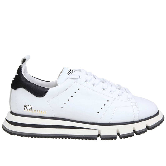 White High-Top Star Sneakers