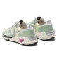 Chic High-Top Suede Sneakers in Light Green