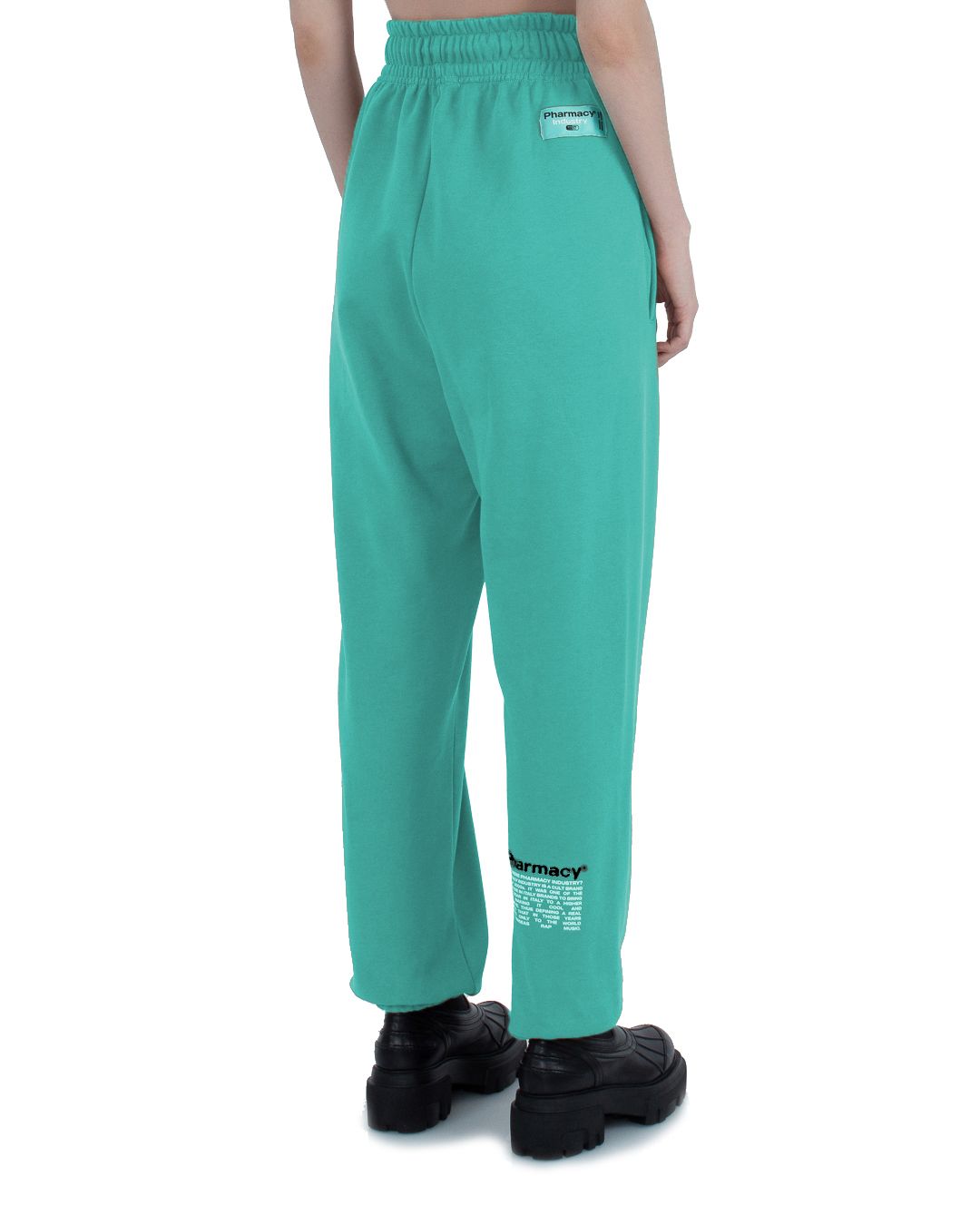 Sporty Chic Cotton Jersey Trousers