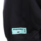 Chic Black Zippered Short Sweatshirt