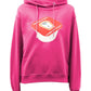 Vibrant Fuchsia Hooded Sweatshirt for Women
