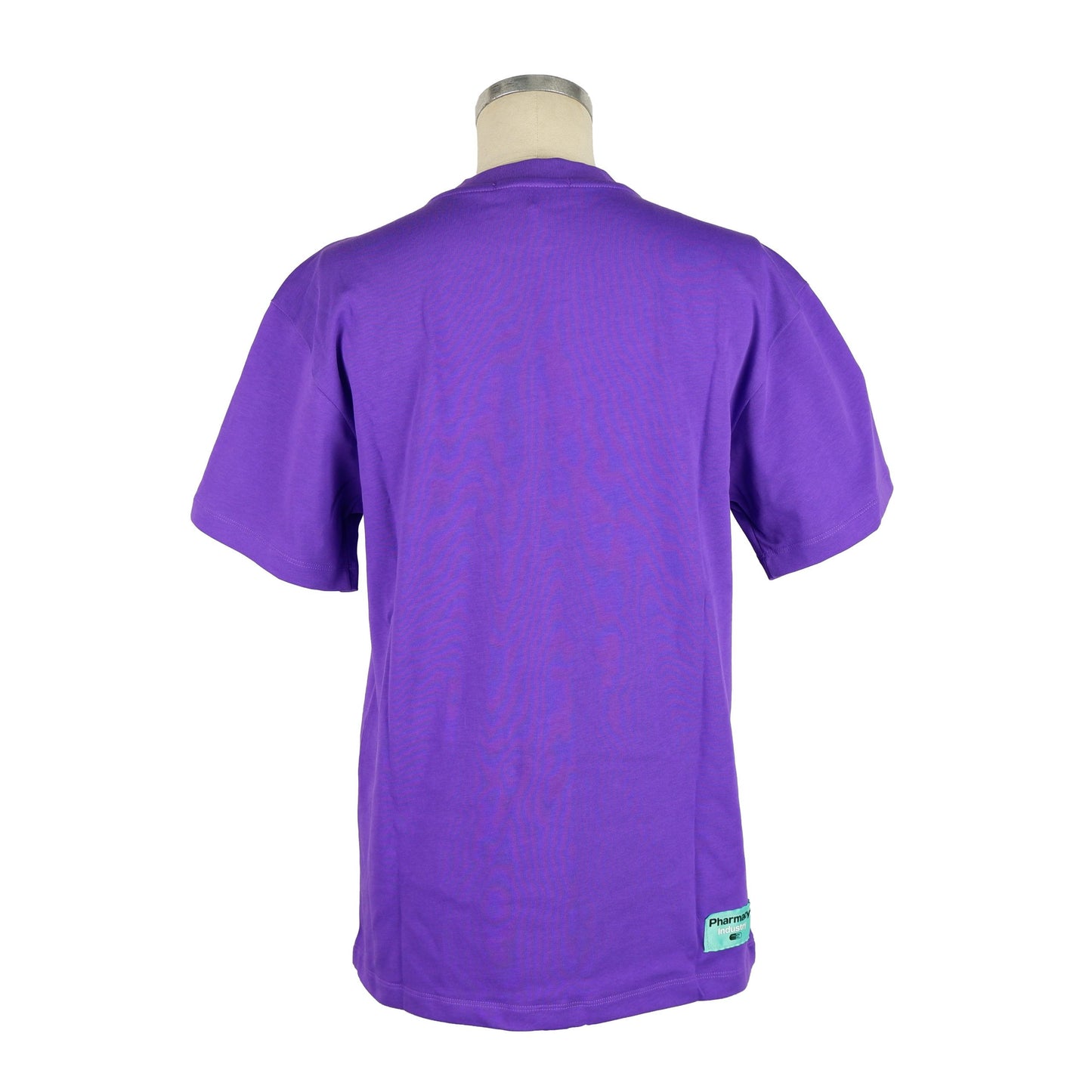 Elegant Purple Front Print Tee for Women