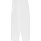 Elevated Streetwear White Cotton Sweatpants