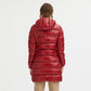 Reversible Goose Down Long Jacket in Pink