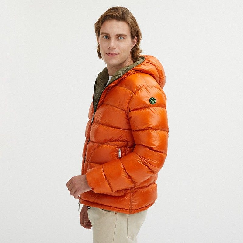 Reversible Goose Down Puffer Jacket