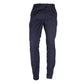 Elegant Wool Blend Milano Men's Trousers