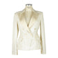 Elegant Sequined Double-Breasted Jacket