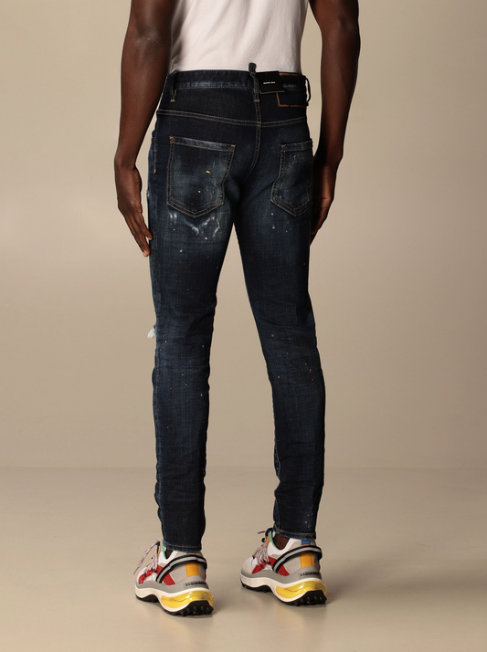 Chic Skater Denim Jeans - Stretch Cotton Blend