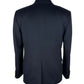 Navy Double-Breasted Wool Jacket